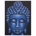 Buddah Painting - Blue Brocade Detail product image