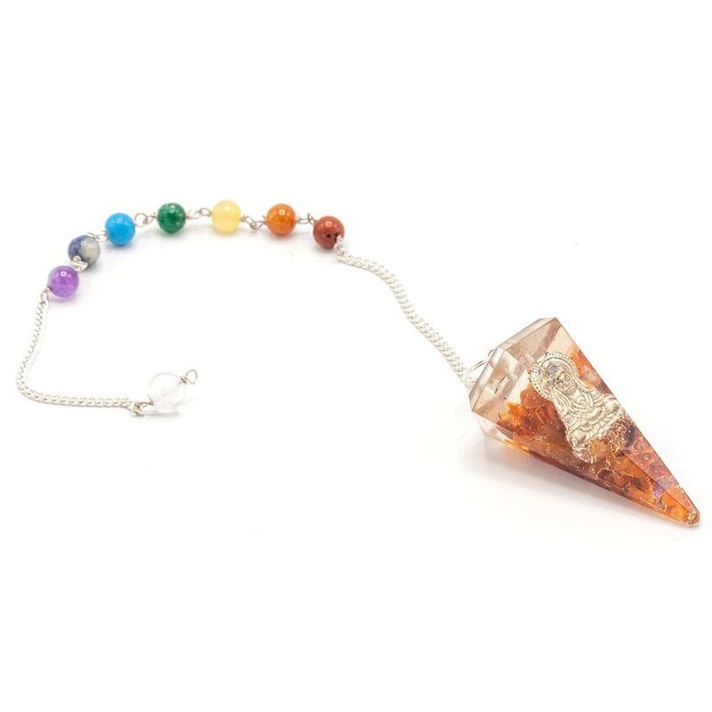 Orgonite Power Chakra Pendulum - Buddha product image