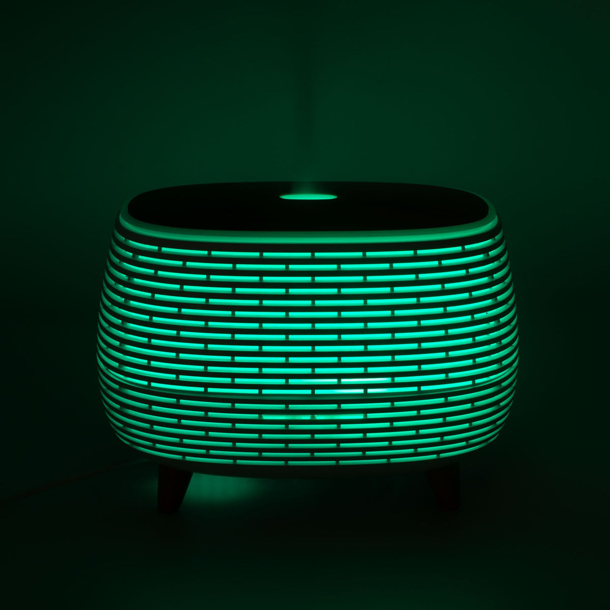 Futuristic Ribbed Aroma Diffuser with Colour-Changing Light product image 9