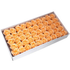 Craft Soap Flowers - Med Rose - Peach product image 4