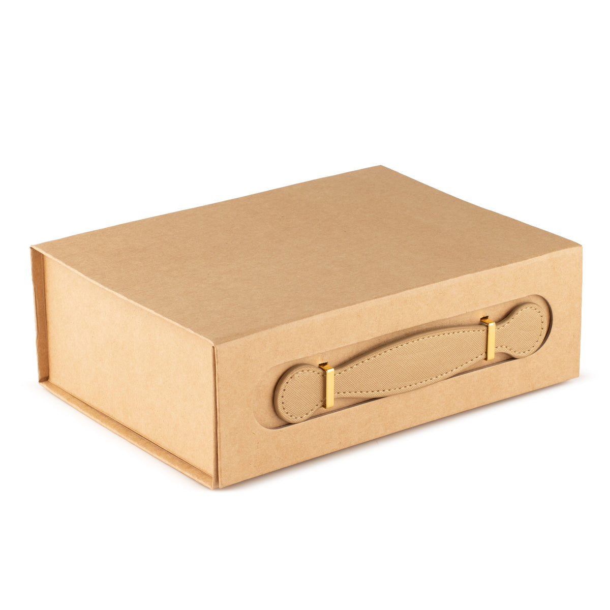 Flat Pack Gift Box - Med Hamper (24x18.2x8cm) - Brown Craft - product image 2
