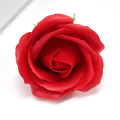 Craft Soap Flowers - Med Rose - Red product image 4