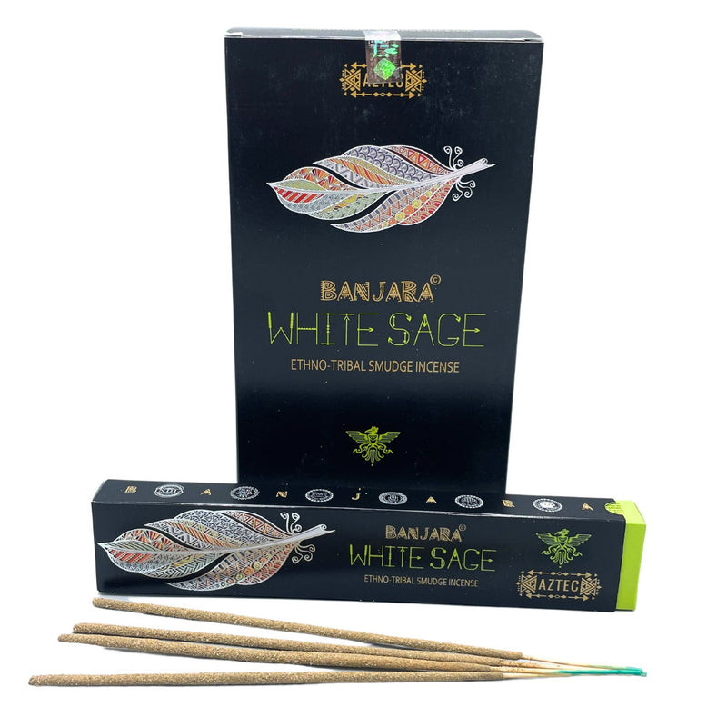 Banjara Tribal Smudge Incense - White Sage product image