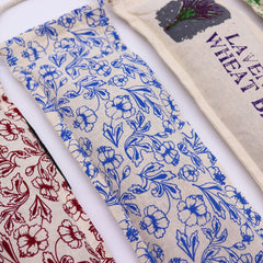 Natural Cotton Wheat Bags - Blue product image 2