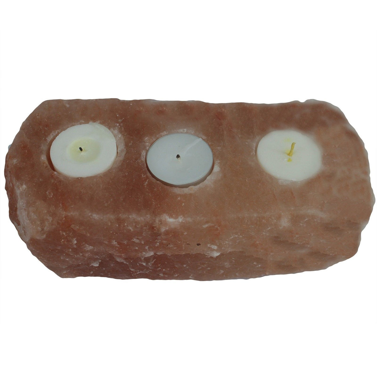 Natural Salt Candle Holder - 3 holes product image 2