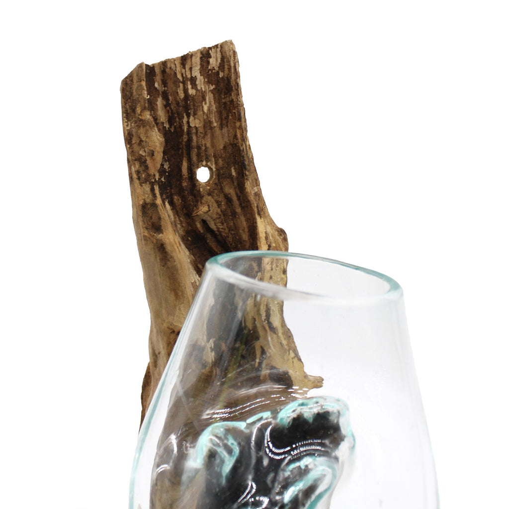 Molten Glass on Wood - Hanging Bowl product image 4