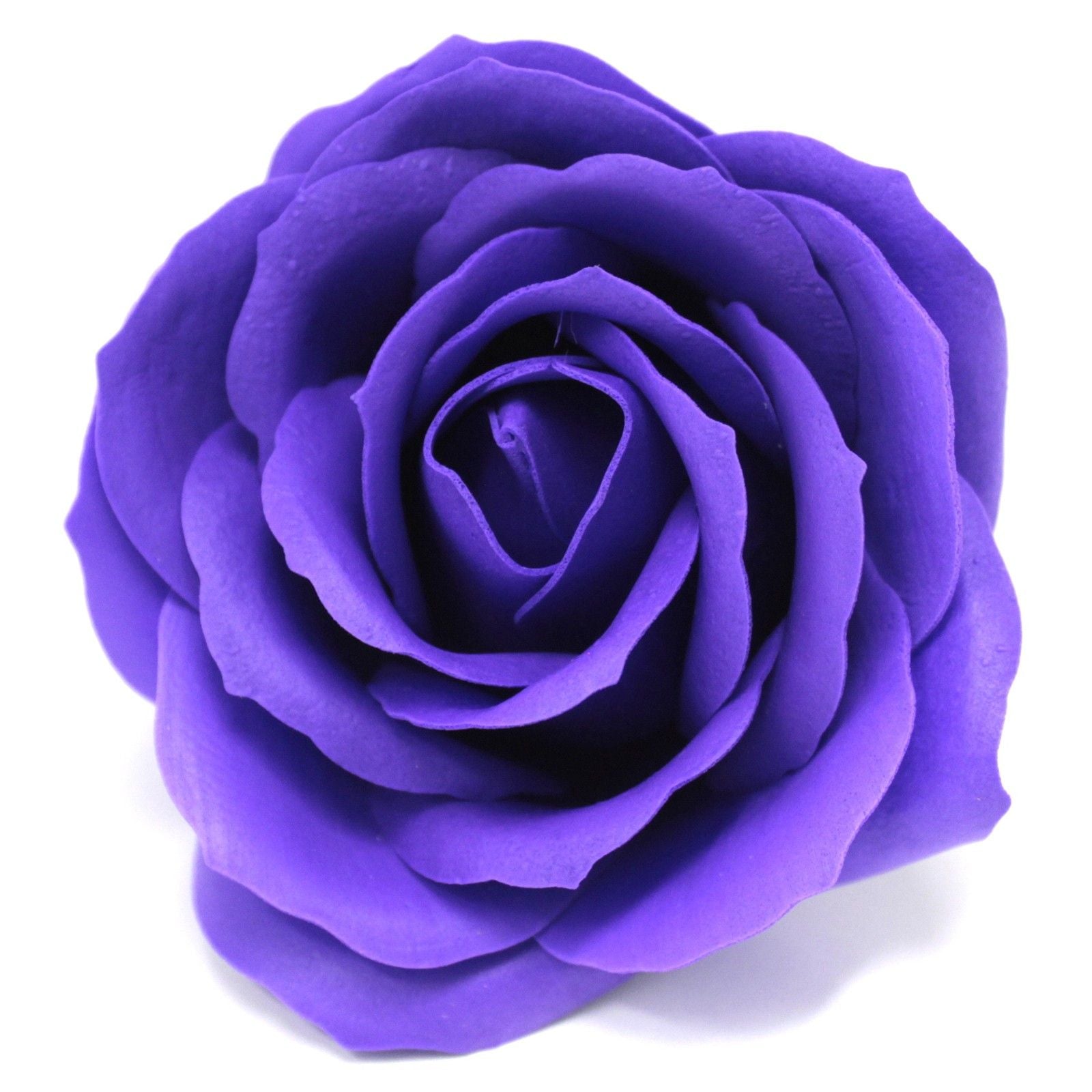 Craft Soap Flowers - Lrg Rose - Violet product image