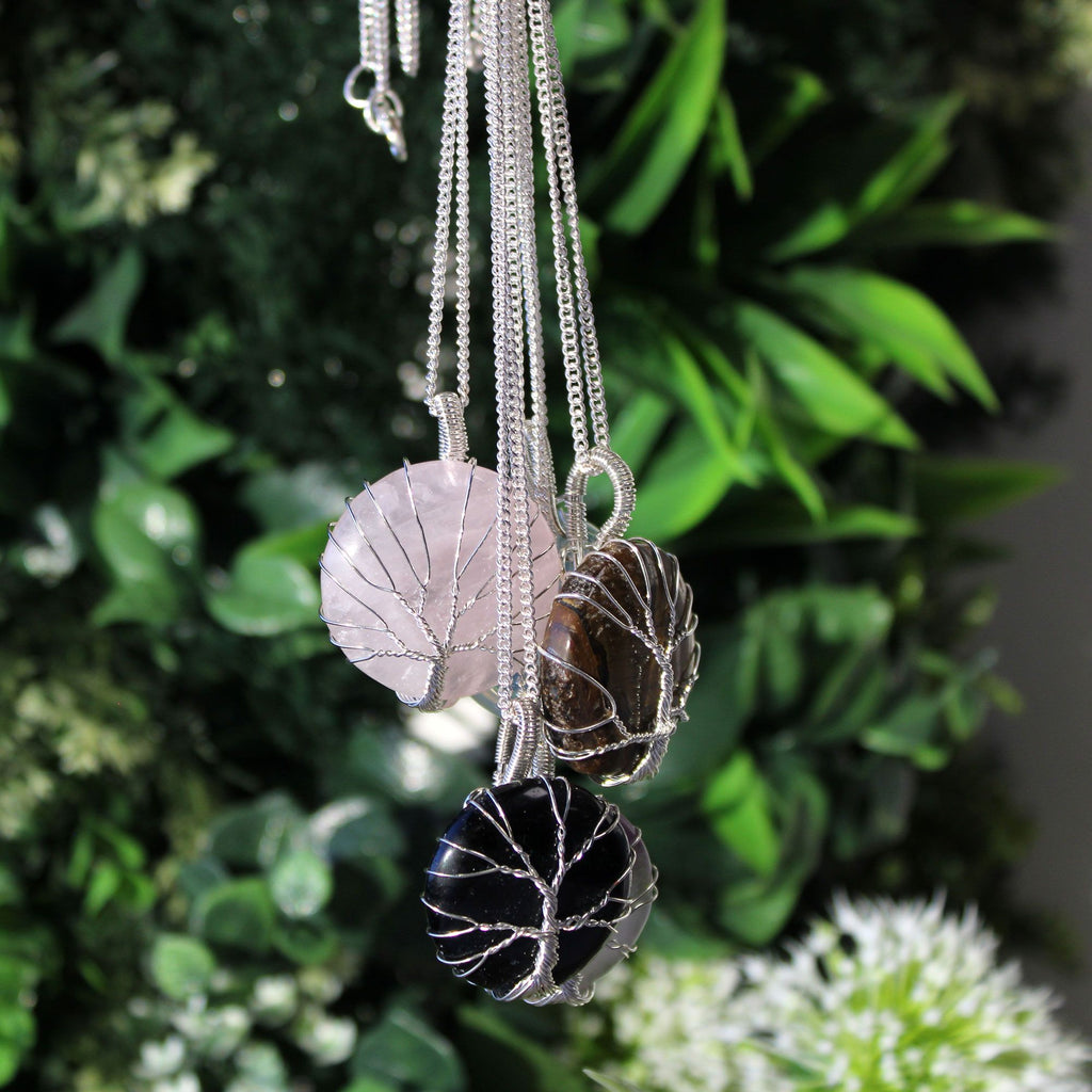 Tree of Life Gemstone Necklace - Amethyst product image 5