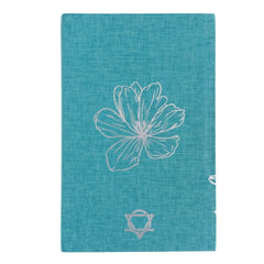 Blue Gratitude Journal with Silver Lining - 120 pages - I am Thankful For product image 2