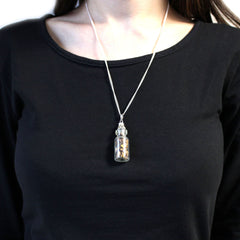 Bottled Gemstones Necklace - Tiger Eye product image 3