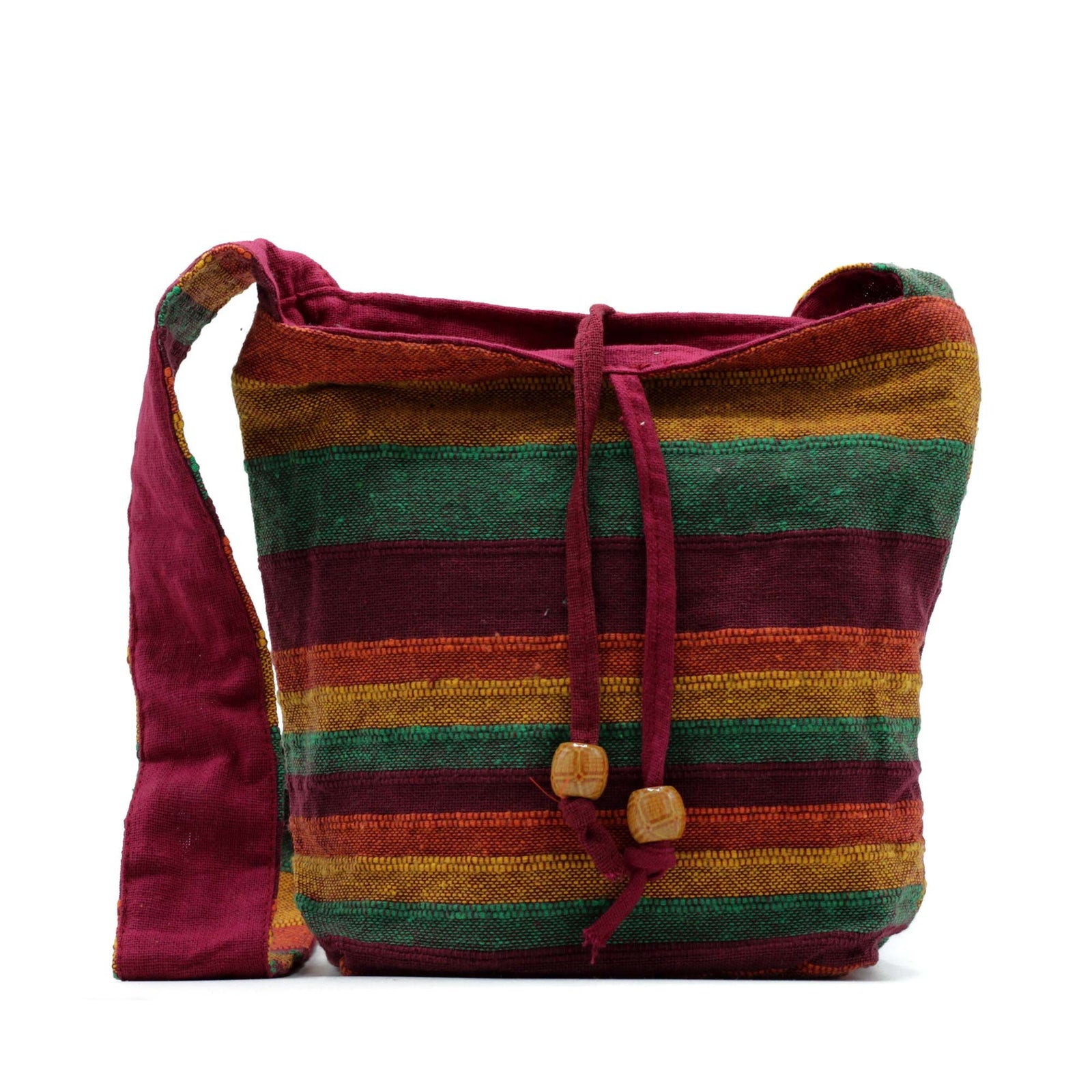 Nepal Sling Bag - Mountain Trek Tan & Greens product image