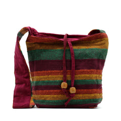 Nepal Sling Bag - Mountain Trek Tan & Greens product image