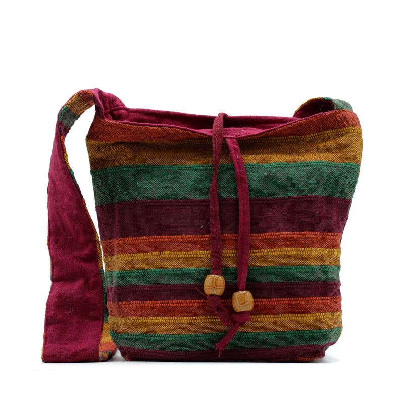 Nepal Sling Bag - Mountain Trek Tan & Greens product image