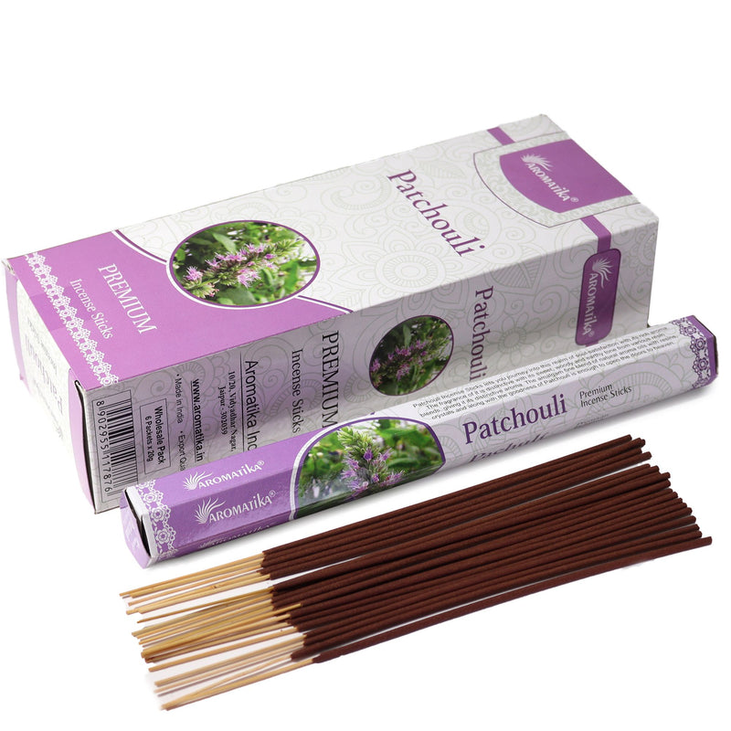 Aromatika Charcoal Free Hex Incense - Patchouli product image
