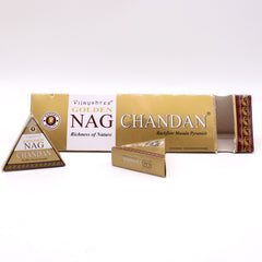 42g Jumbo Golden Nag - Chandan Backflow Incense Cones product image 2