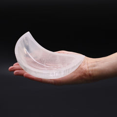 Selenite Moon Bowl - 15cm product image