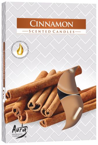 Set of 6 Scented Tealights - Cinnamon product image