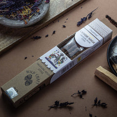 Golden Cedar Sage Smudging Resin Sticks – 30g product image 3