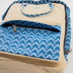 Large Kathmandu Backpack - Dhaka Design (39x28x13cm)