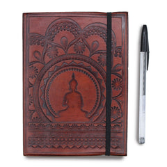 Small Notebook with strap - Tibetan Mandala product image 5