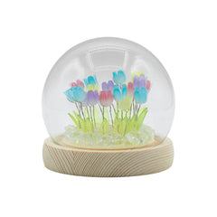 Floral Glow Garden Dome - 20 Multi Tulips - LED USB product image 2