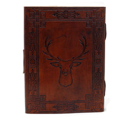 Leather Stag Notebook (6x8") product image 4
