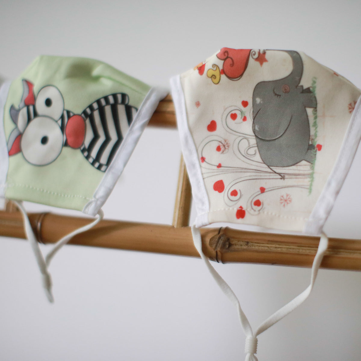 Reusable Fashion Face Mask - Love Elephants (Adult) - product image 3