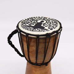 Buddha Wide Top Djembe Drum - 13cm product image 4