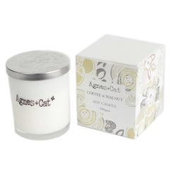 Agnes + Cat Votive Candle - Coffee and Walnut product image