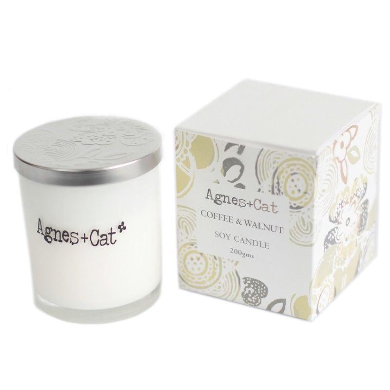 Agnes + Cat Votive Candle - Coffee and Walnut product image