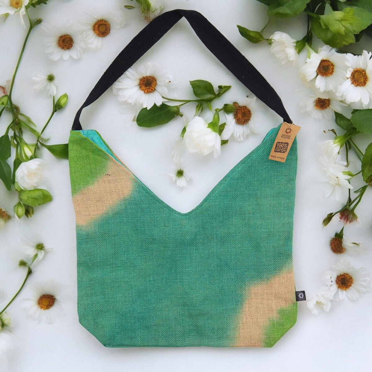 Soft Blend Shoulder Tote - Teal product image 3