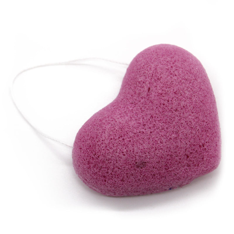 Konjac Heart Sponge - Lavender product image