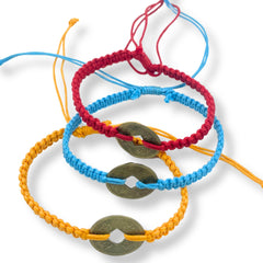Handmade Friendship Bracelets - Lucky Friends Feng Shui Coin (asst) product image 4