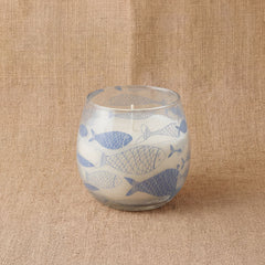 Small Glass Jar Candles - Seabreeze
