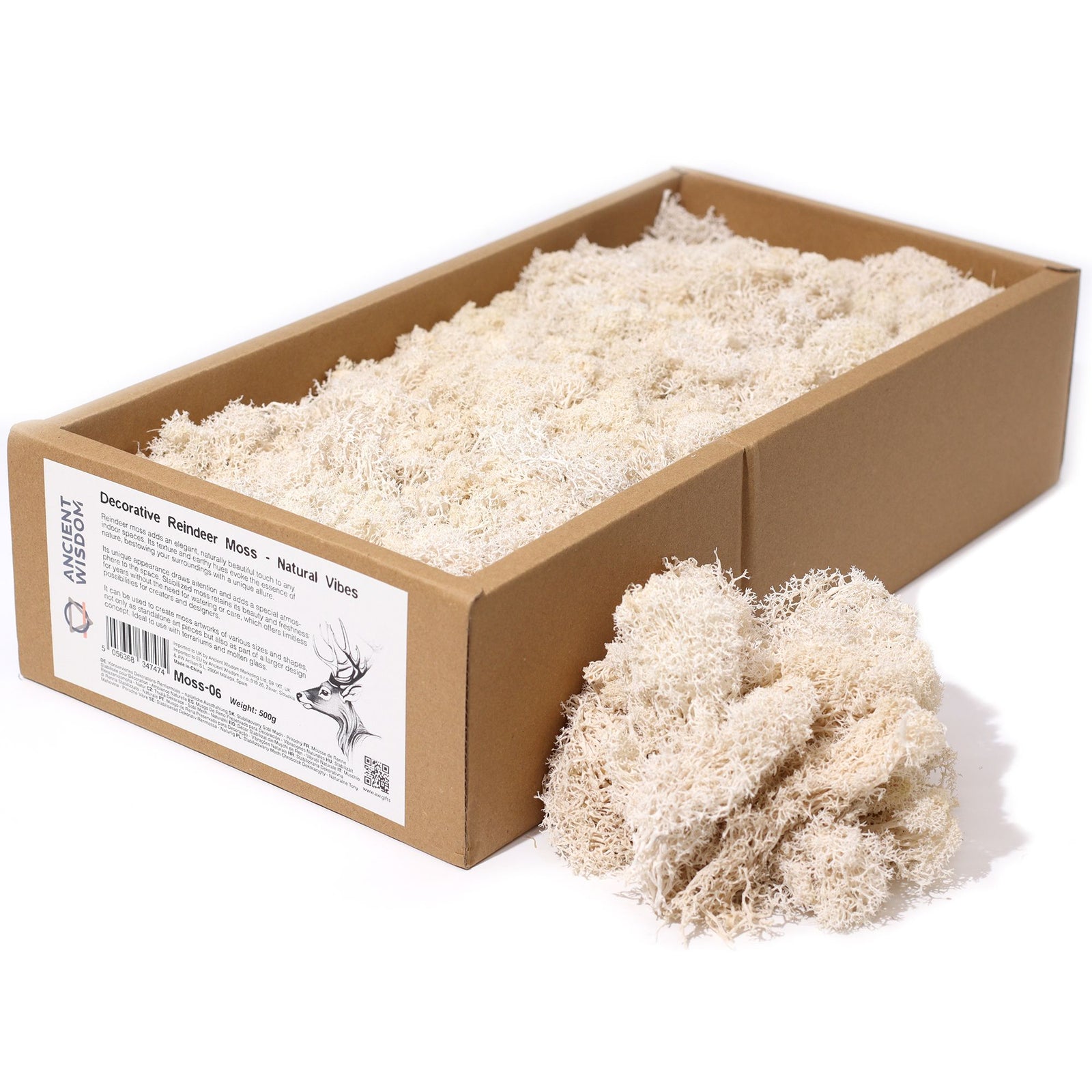 Decoration Reindeer Moss - Natural Vibes - (approx 500gm) product image