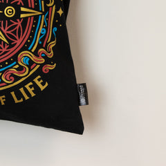 Iconic Classic Tote Bag - Compass of Life - Black 6oz product image