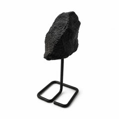 Mineral Specimen on Metal Stand - Black Tourmaline product image 3