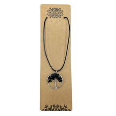 Tree of Life Pendant - Black Agate product image 2