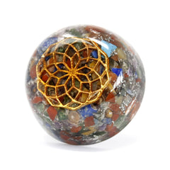 Orgonite Desk Power Packs - Multi Stone Dome product image