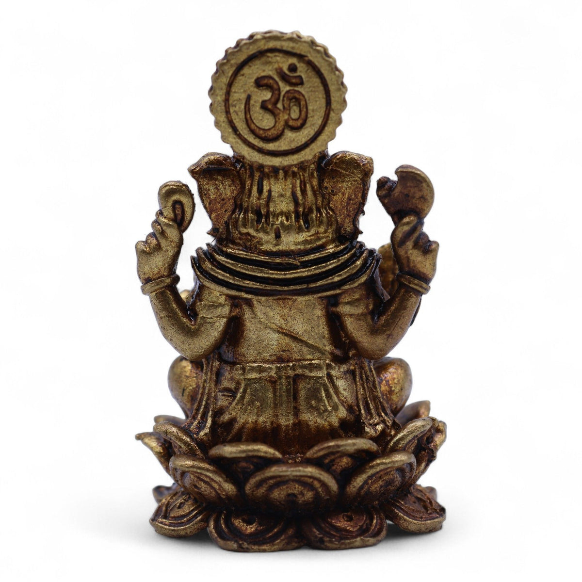 Brass Miniature Gods - Ganesha (52gms) - 49mm product image 2