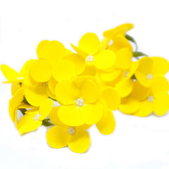 Craft Soap Flowers - Hyacinth Bean - Yellow product image 4