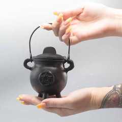 Cast Iron Cauldron with Pentagon 6.5x13cm product image 2