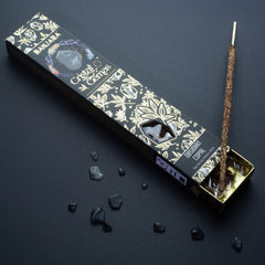 Banjara Cristal Gemas Incense Sticks - Obsidian Copal