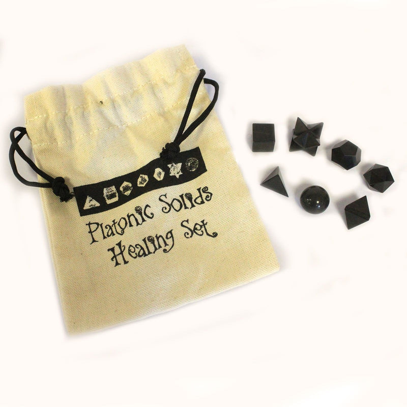 Geometric Seven Piece Black Agate Set product image