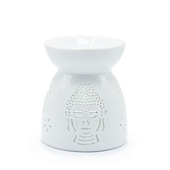 Oil Burner Buddha Cut Out- White product image 2