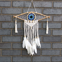 Protection Dream Catcher - Sm Macrame Evil Eye product image 7