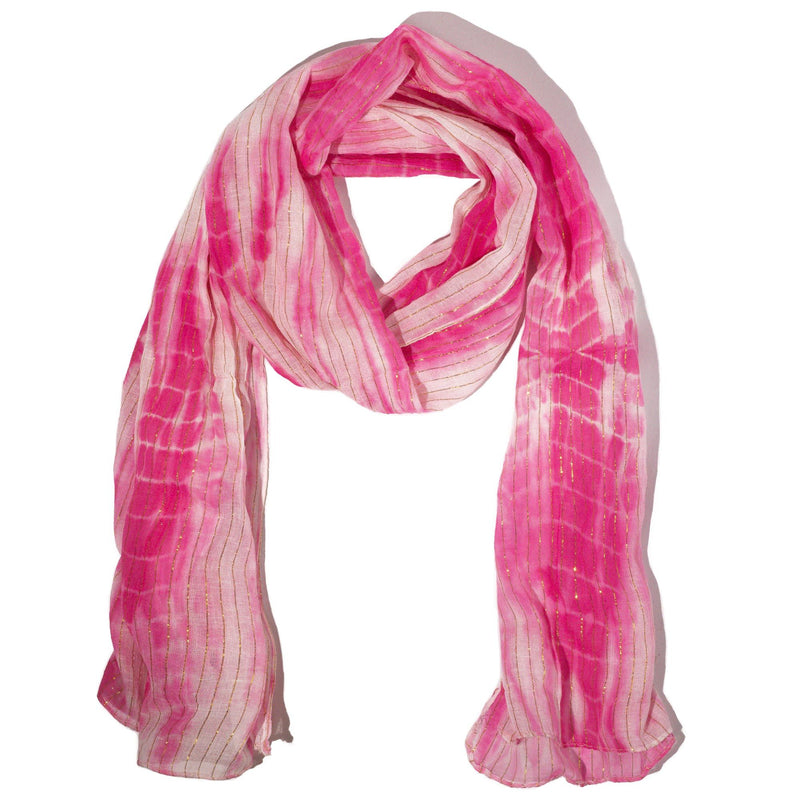 Nomad Sari Party Shine Scarf – Perfect Pink (180×50cm) product image