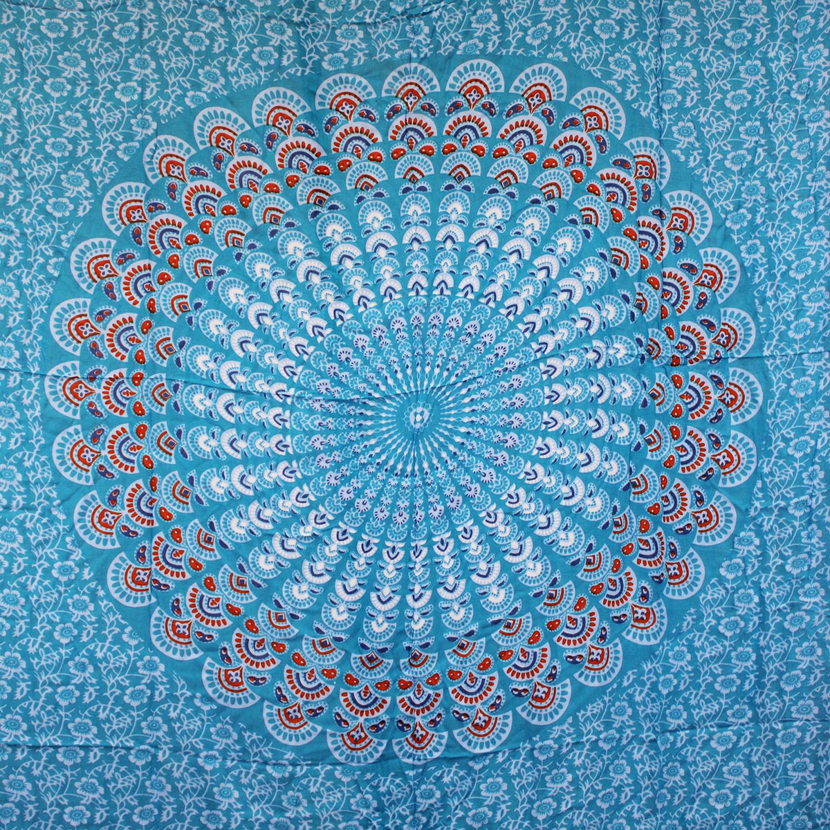 Teal Orange Mandala Sarongs product image 2
