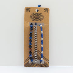 Mens Premium Bracelet Sets - Med Set Blues (asst) product image 4