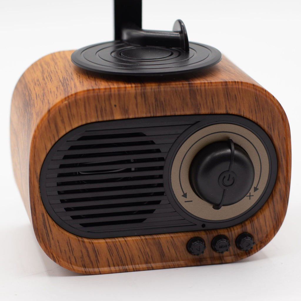 Retro Mini Gramophone Speaker - Bluetooth & FM Radio - 5 watt x 1 product image 7